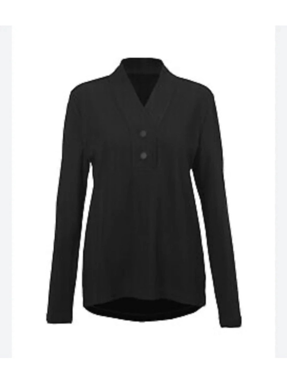 NWOT! CAbi Ritzy Top Black Tunic Size Medium